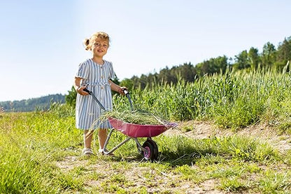 Rolly Metal Wheelbarrow - Pink
