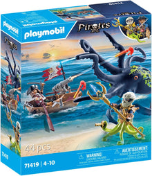 Playmobil 71419 Pirates: Pirate vs. Deeper – Battle with the Giant Octopus