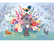 Wentworth Wooden Puzzles Cheerful Chickens - Maxi 250 Pieces