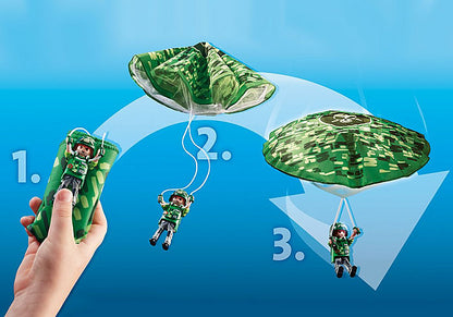 Playmobil 70569 City Action Police Parachute Search