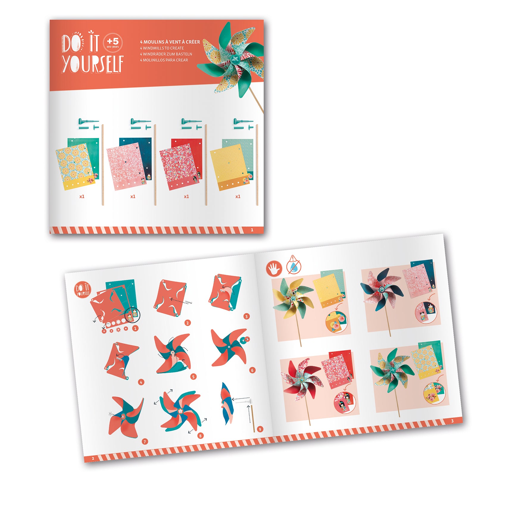 Djeco DIY Windmills To Create Sweet