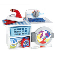 Melissa & Doug Wooden Wash, Dry & Iron Play Set