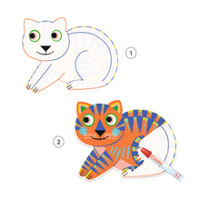 Djeco Magic Colouring Animalo-Ma
