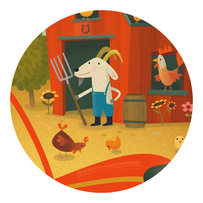 Djeco The Tractor Jigsaw Puzzle