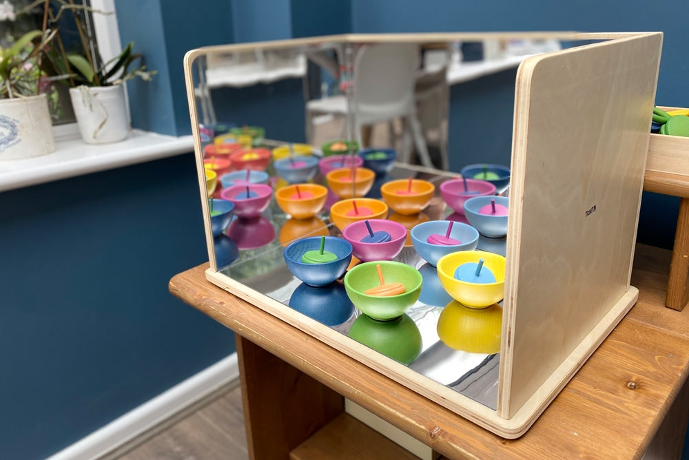 TickiT Wooden Exploratory Mirror