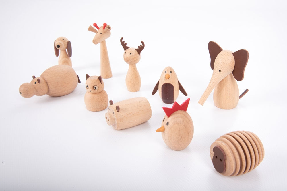 Tickit Wooden Animal Friends