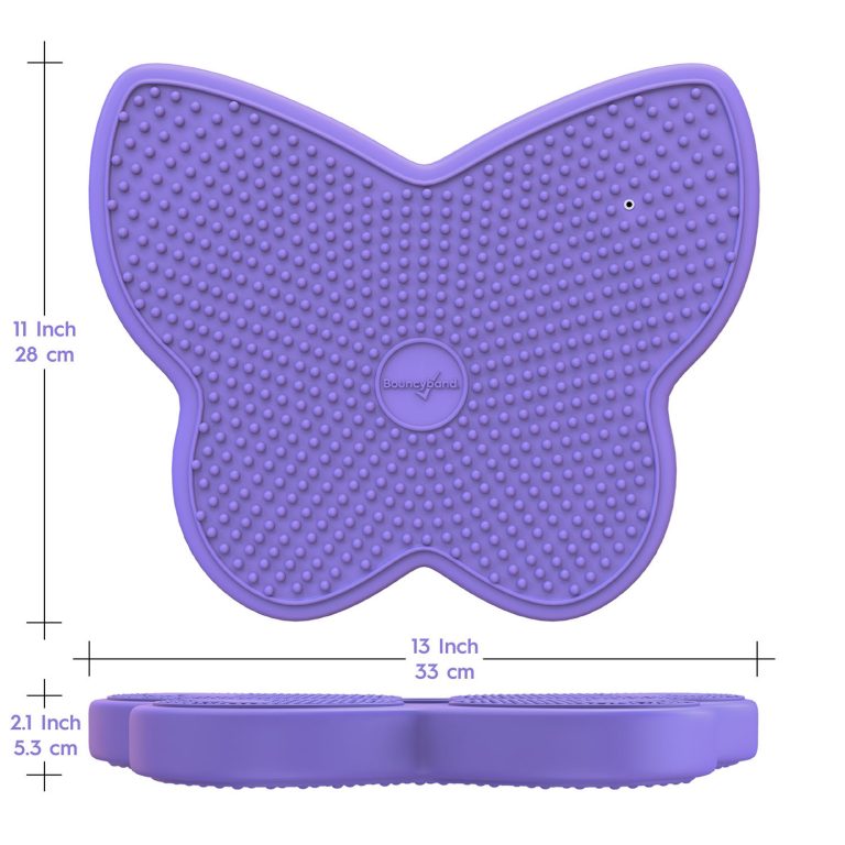 Bouncyband Wiggle Seat Sensory Cushion Butterfly