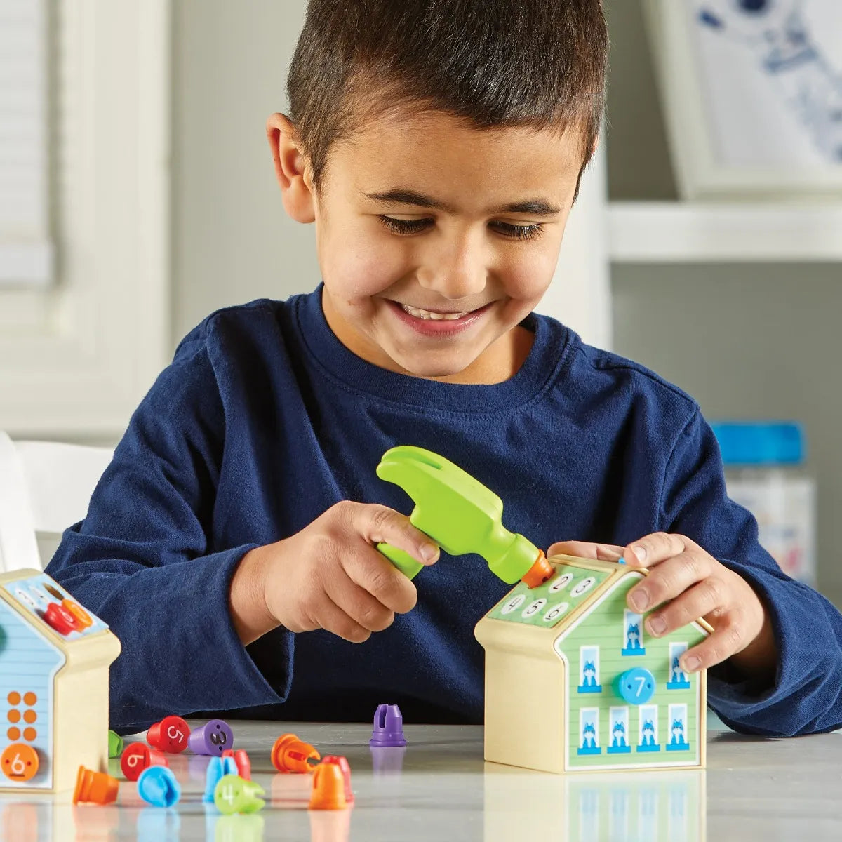 Learning Resources Number Nails! Activity Set