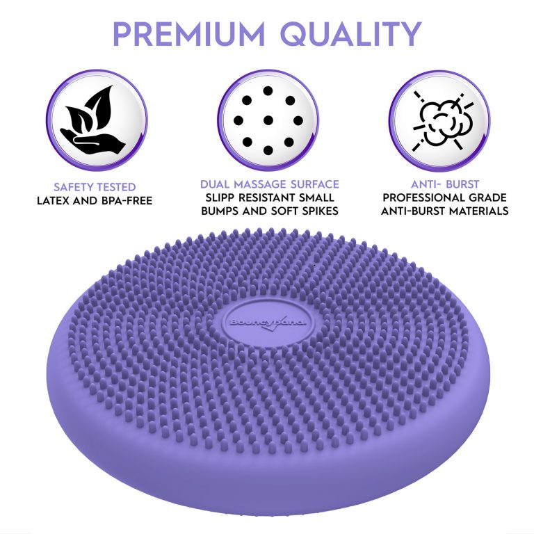 Bouncyband Wiggle Seat Big Sensory Cushion Purple