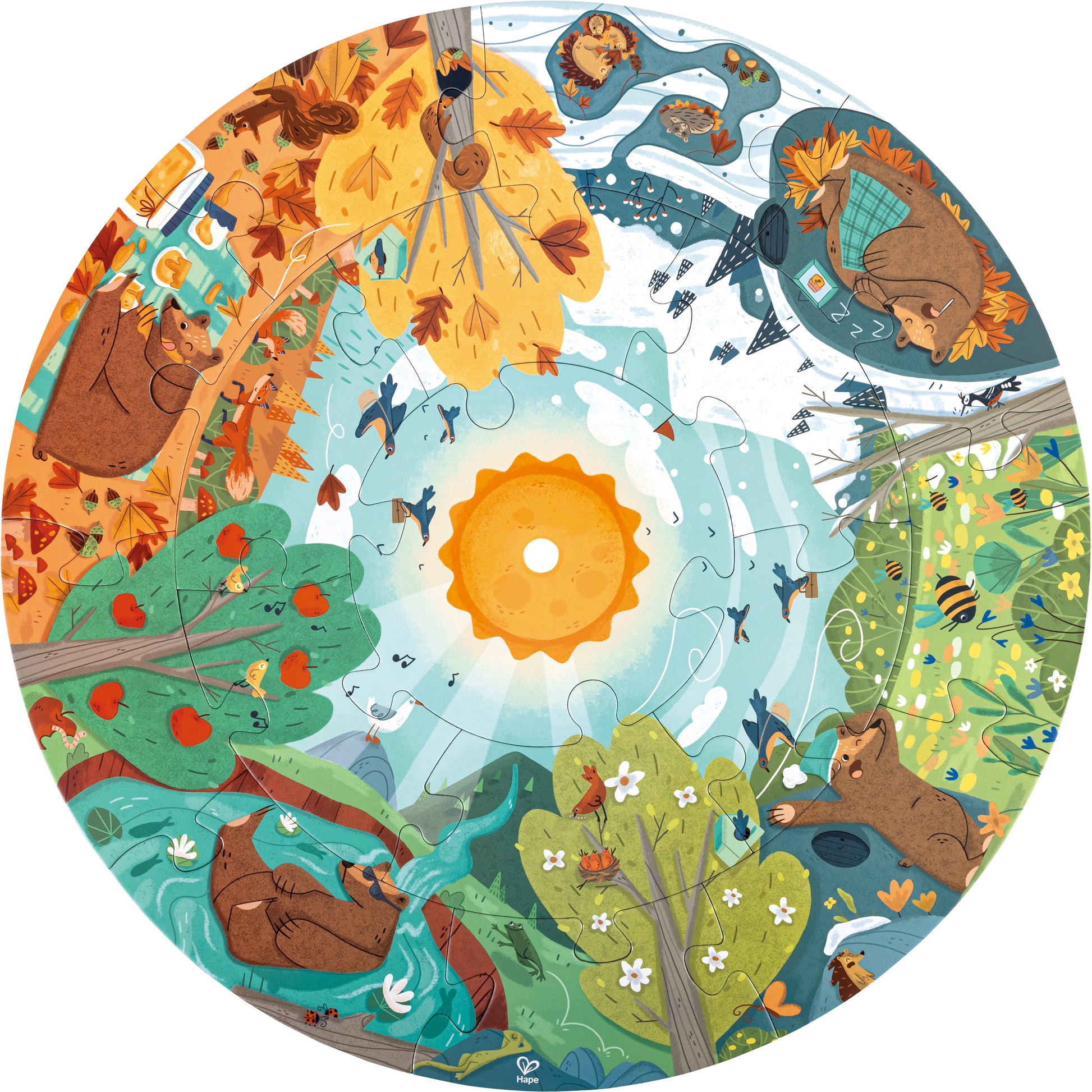 Hape Four Seasons Puzzle