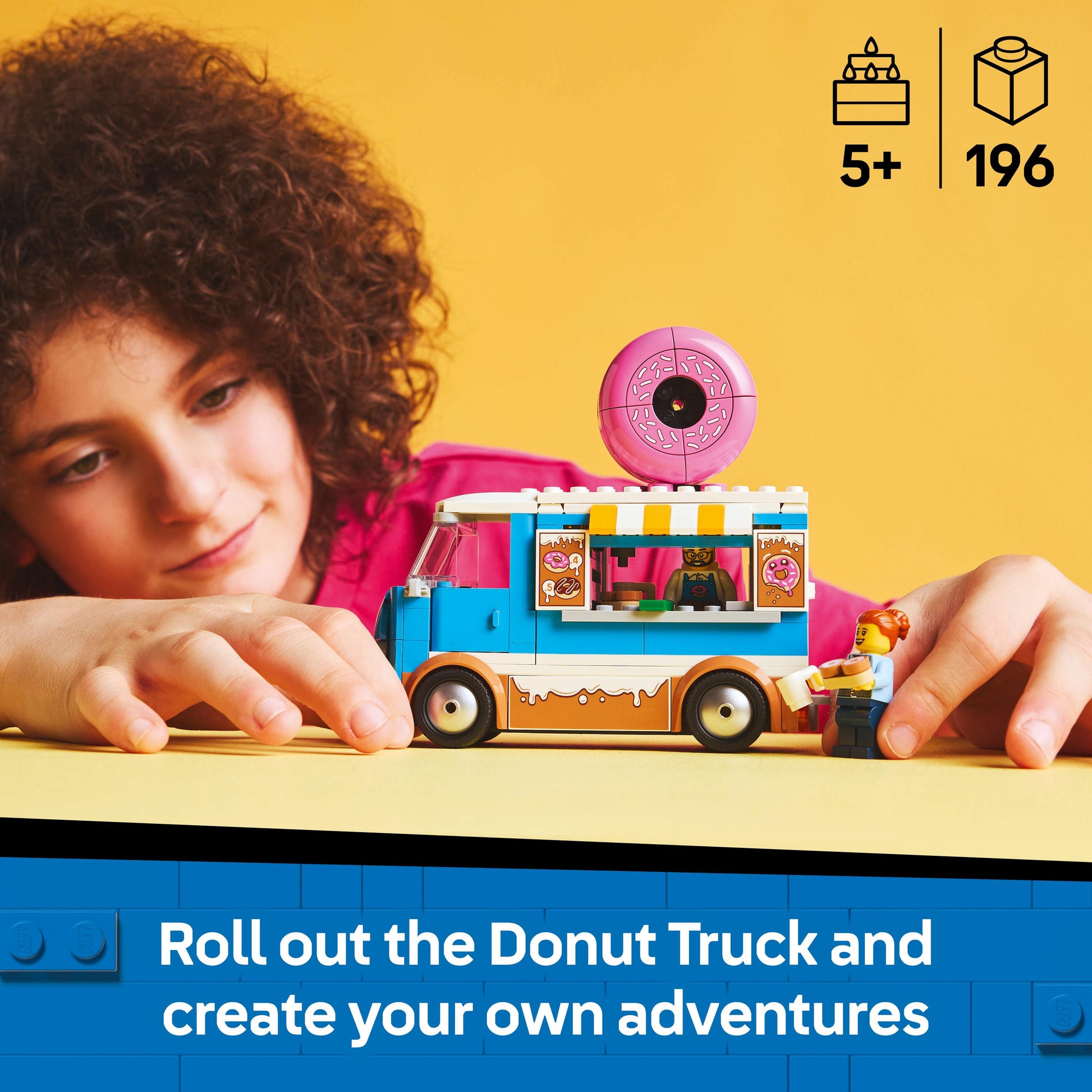 Lego City Great Vehicles 60452 Donut Truck