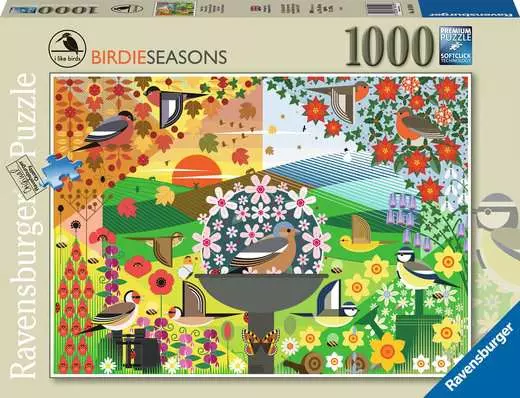 Ravensburger I Like Birds - Birdie Seasons, 1000pc