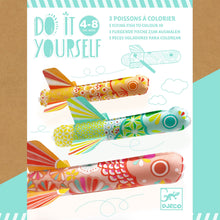 Djeco DIY Flying Fish to Colour In Koinobori