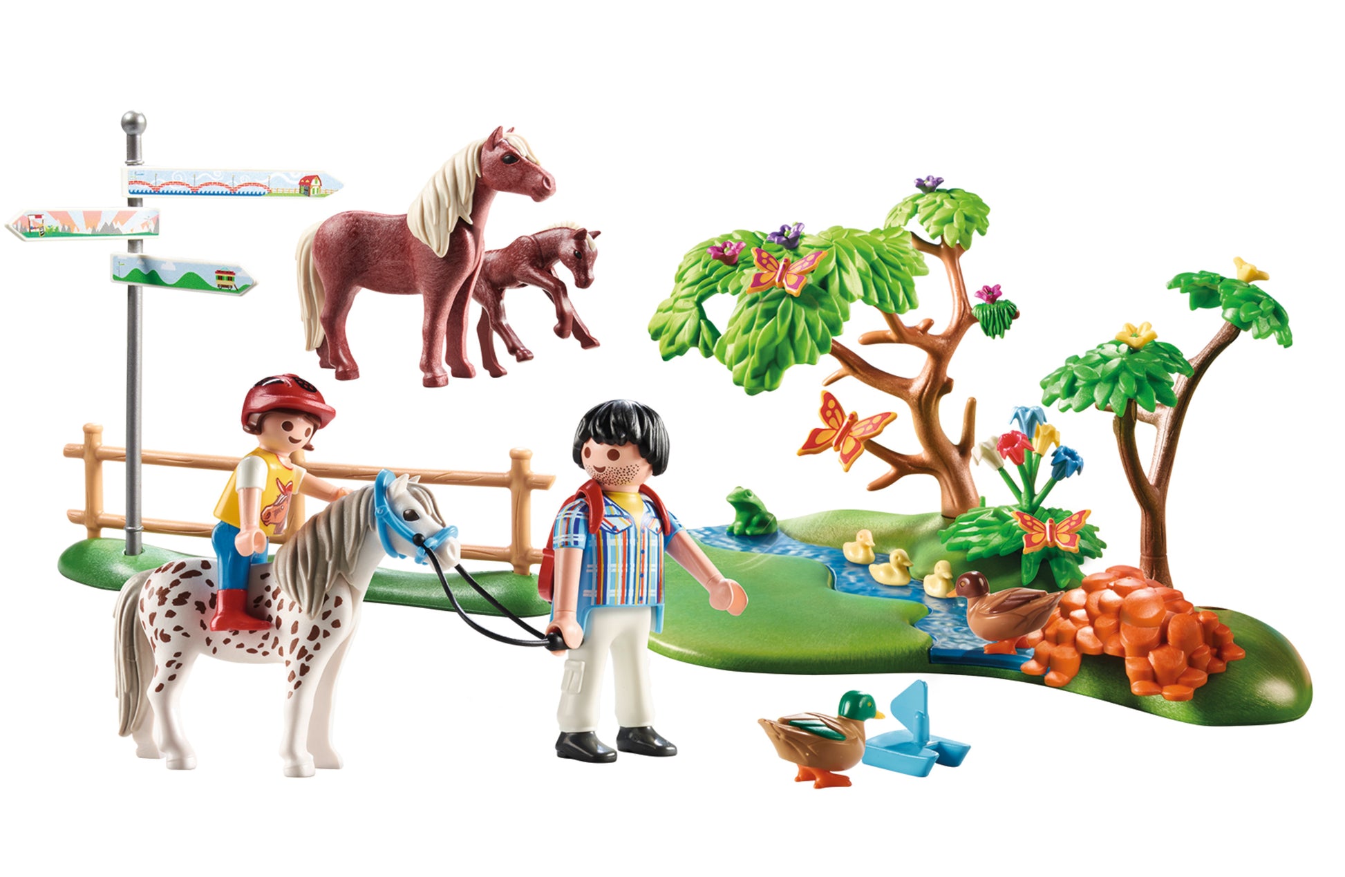 Playmobil 70512 Country Pony Farm Adventure Pony Ride