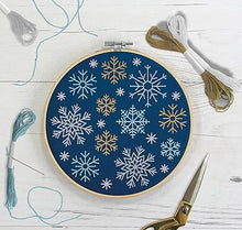 Sew & So On Large Embriodery Kit Snowflakes