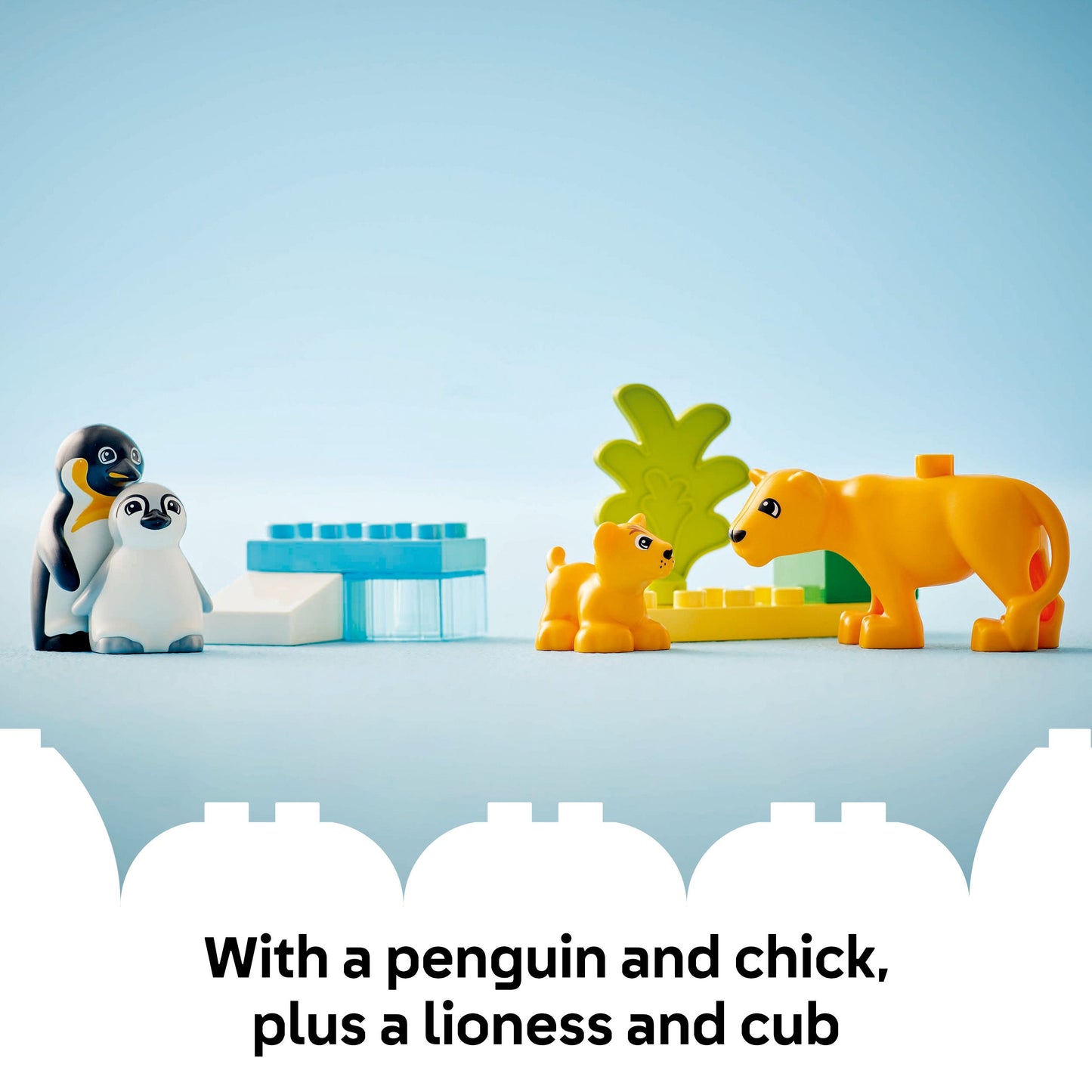 Lego DUPLO Town 10442 Wild Animal Families: Penguins & Lions