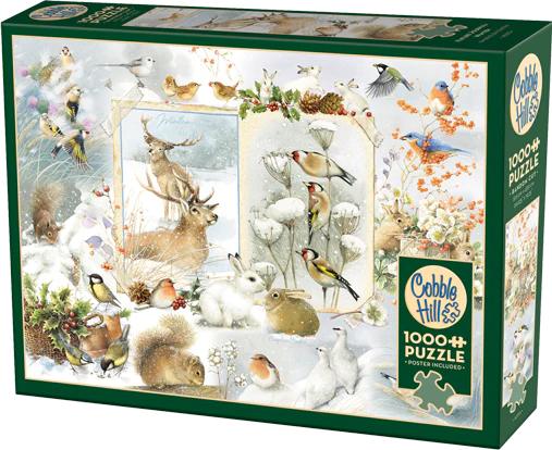 Cobble Hill Puzzles 1000 Pieces Nature Journal: Winter