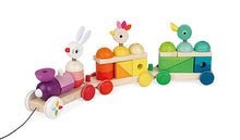 Janod Zigolos Giant Multicolour Train