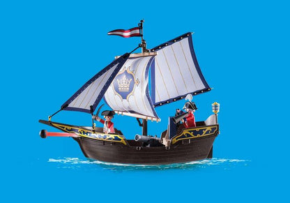 Playmobil 70412 Pirates Small Floating Pirate Ship With Raft