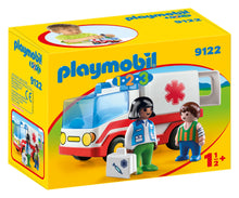 Playmobil 1.2.3 9122 Rescue Ambulance (D)