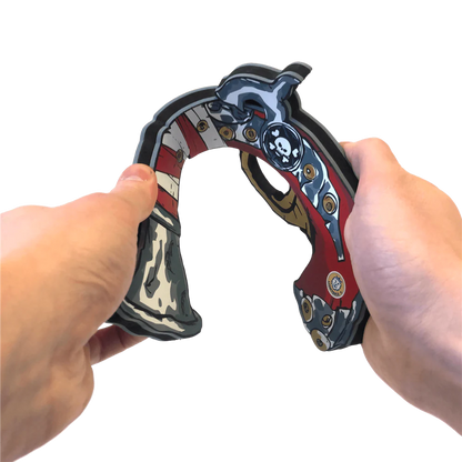 Liontouch Pirate Red Stripe Pistol