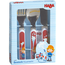 Haba Fire Brigade Cutlery Set