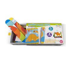 Fiesta Crafts Puzzle Sticks Dinosaurs