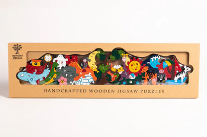 Alphabet Jigsaws Alphabet Sun and Moon Jigsaw & Playset