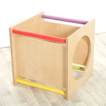 Platform Cube - Sawdust and Rainbows