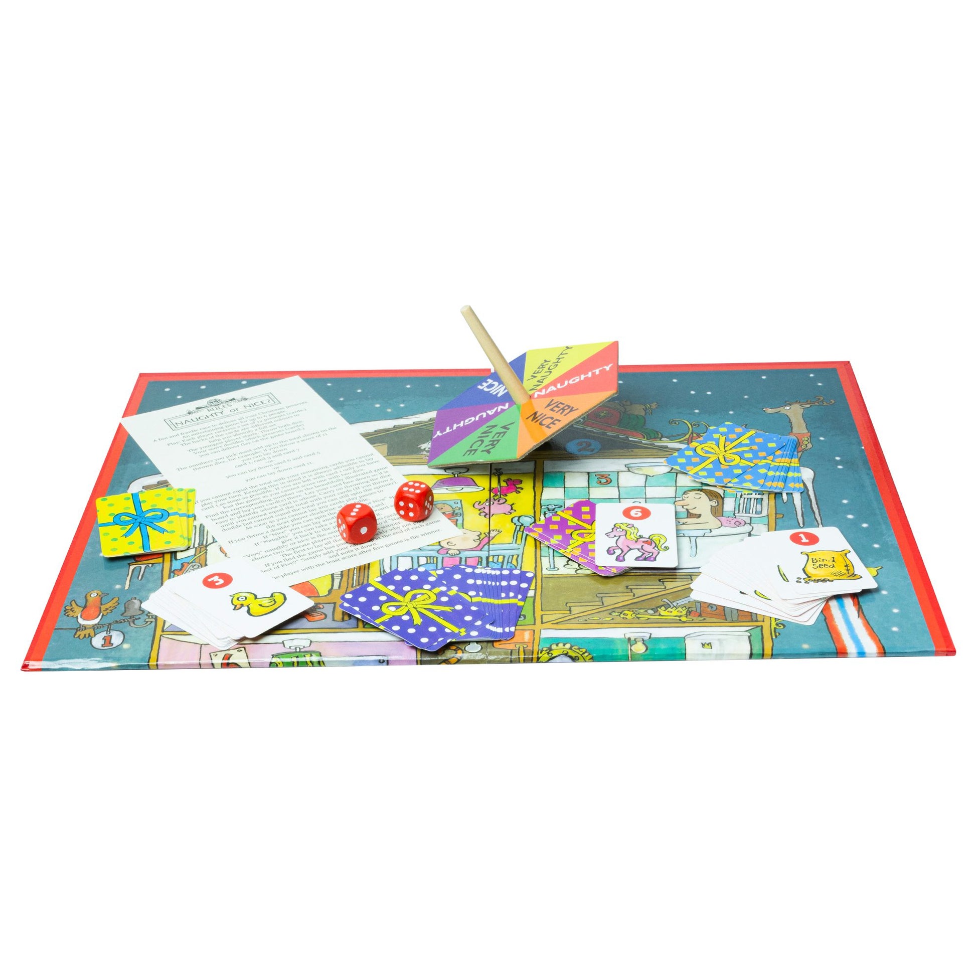 House Of Marbles Naughty or Nice Xmas Board Game