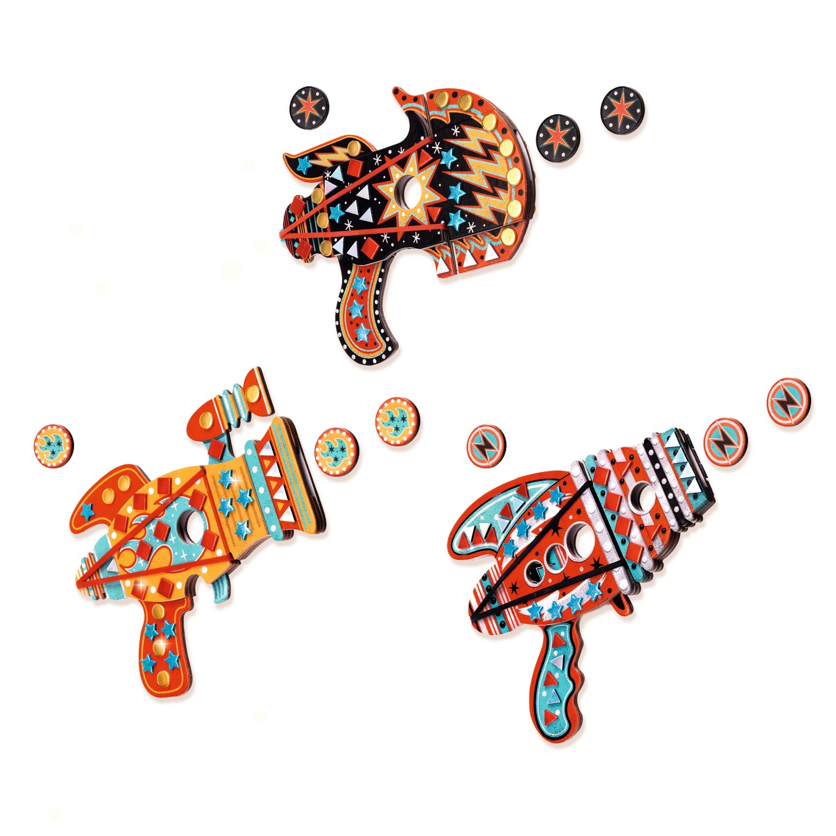 Djeco DIY Kosmic Token Launchers
