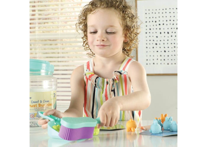 Learning Resources Count & Clean Dust Bunnies