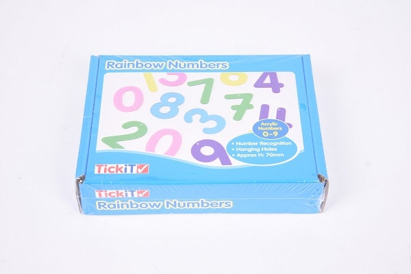 TickiT Rainbow Numbers