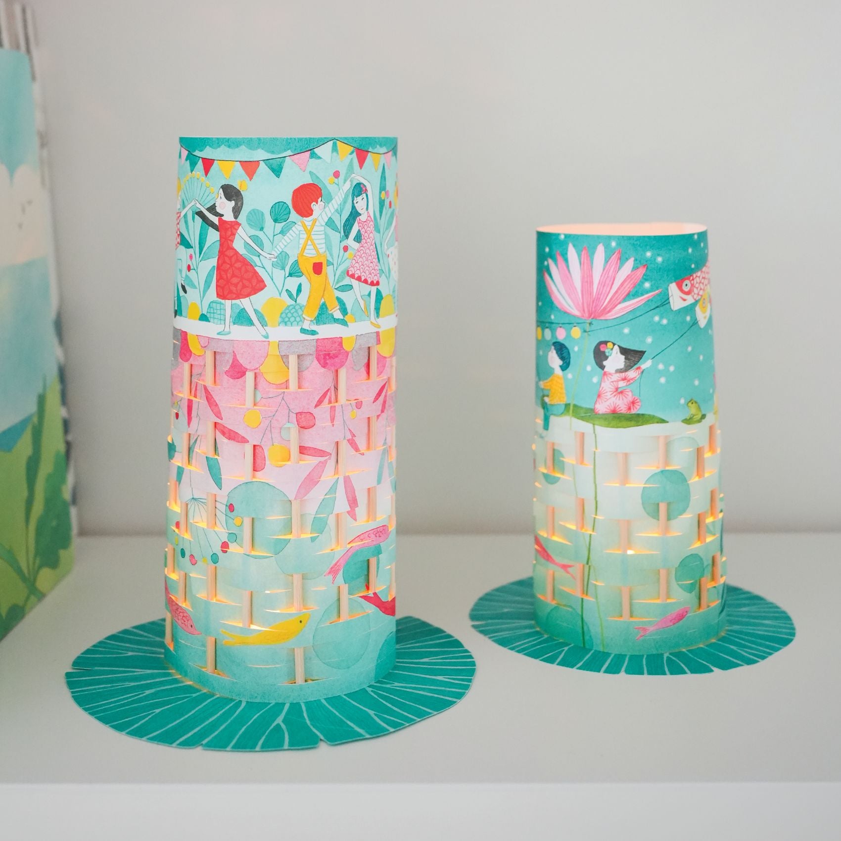 Djeco DIY Tealight Holders To Create Fireflies dance