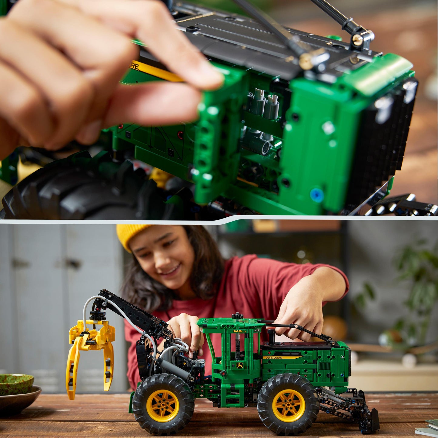 Lego Technic 42157 John Deere 948L-II Skidder (C)