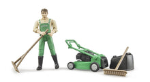 Bruder Bworld Gardener W/Mower & Equipment