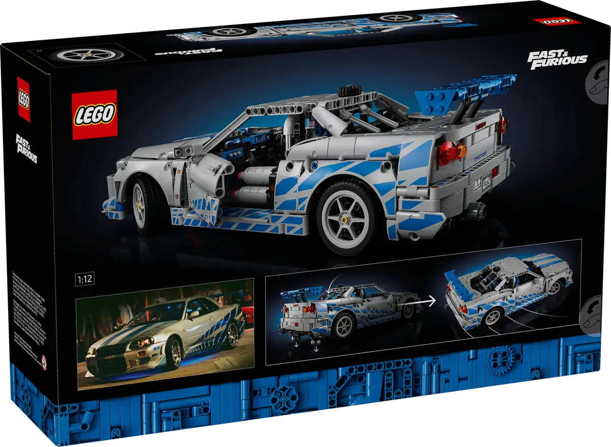 Lego Technic 42210 2 Fast 2 Furious Nissan Skyline GT-R (R3