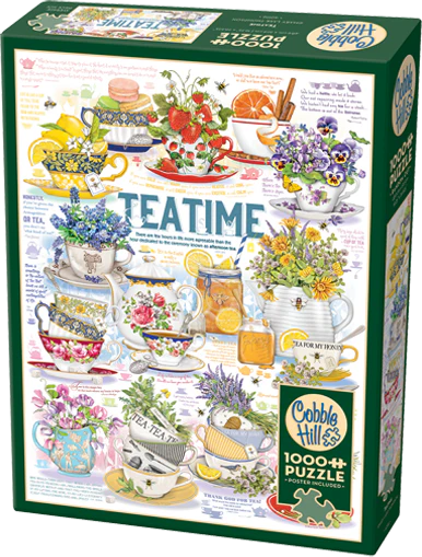 Cobble Hill Puzzles 1000 Pieces Tea Time