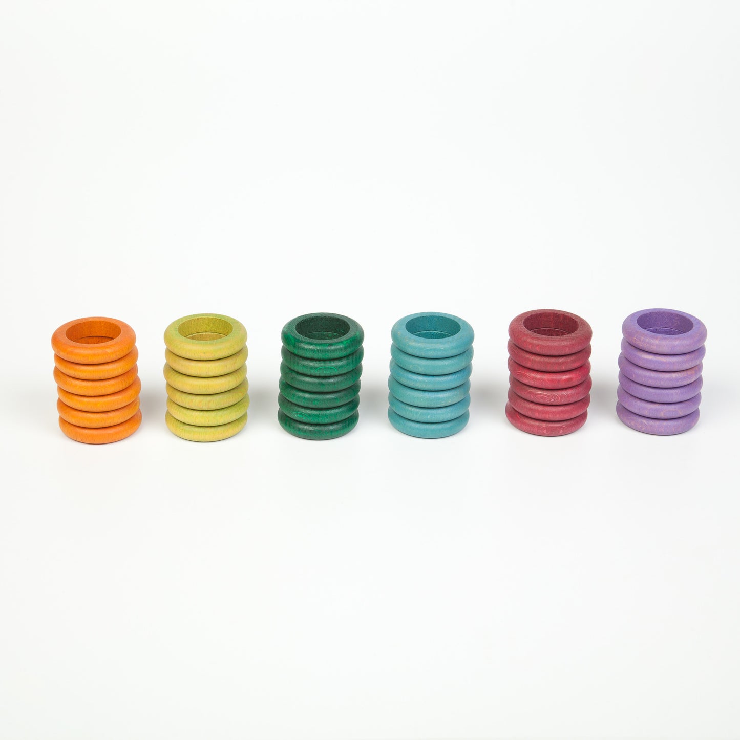 Grapat 36 X Rings (6 Non Basic Colours)
