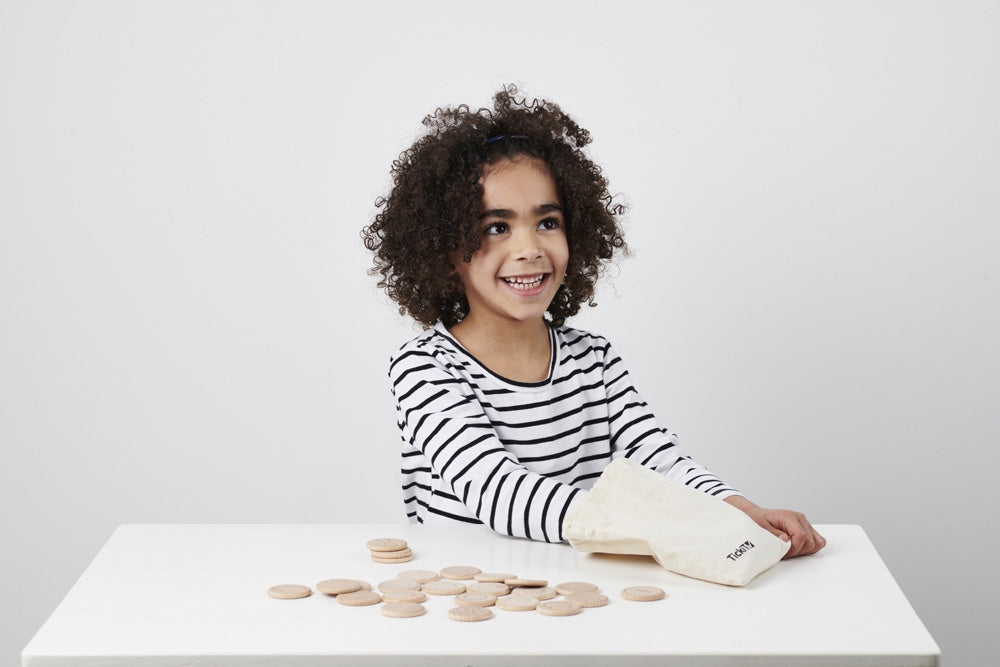Tickit Wooden Treasures Touch & Match