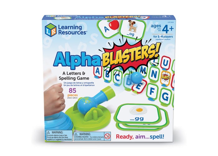 Learning Resources Alphablast! Letter & Spelling Game