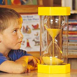 TickiT Mega Sand Timer 3 Minute Yellow