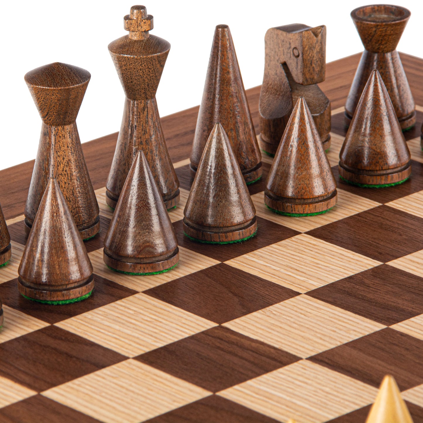 Manopoulos Wooden Chess Set in Luxury Wooden Box A