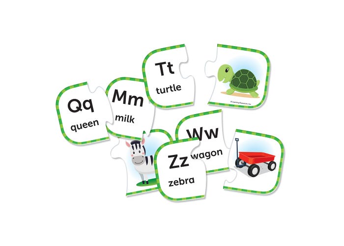Learning Resources ABC Puzzle Cards