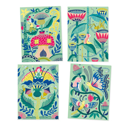 Djeco Fantasy Garden Scratch Cards
