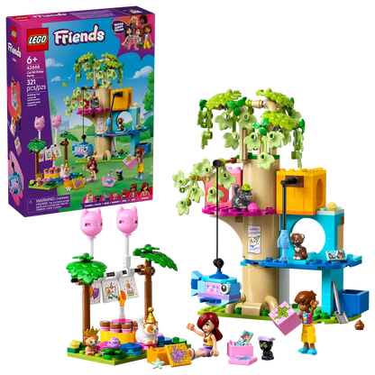 Lego Friends 42666 Cat Birthday Party & Tree House