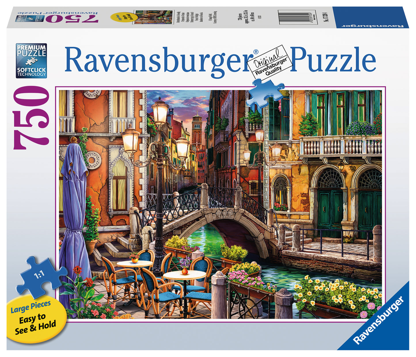 Ravensburger Venice Twillight, Extra Large 750pc