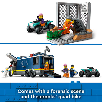 Lego City 60418 Police Mobile Crime Lab Truck