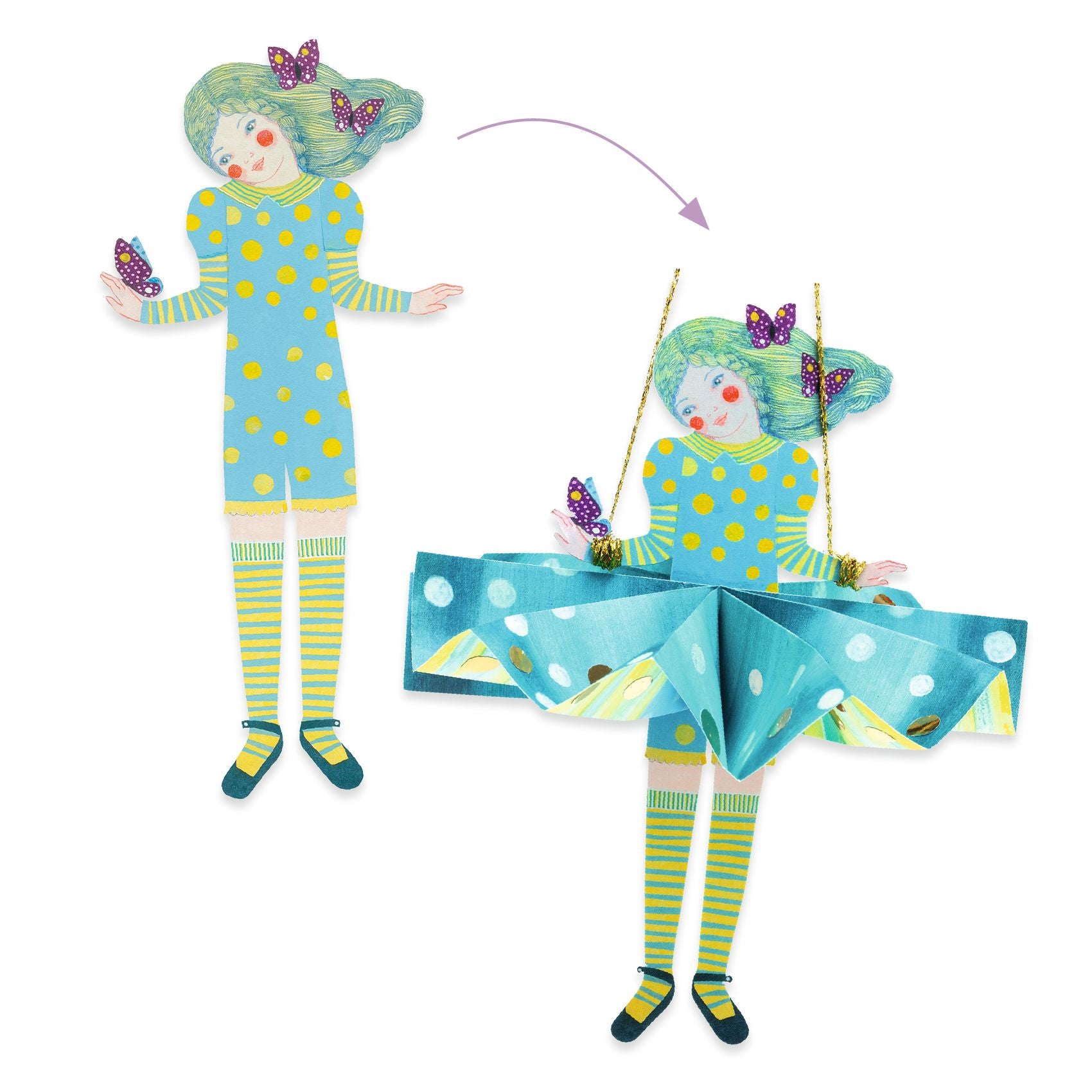 Djeco Paper Creations Paper Dresses