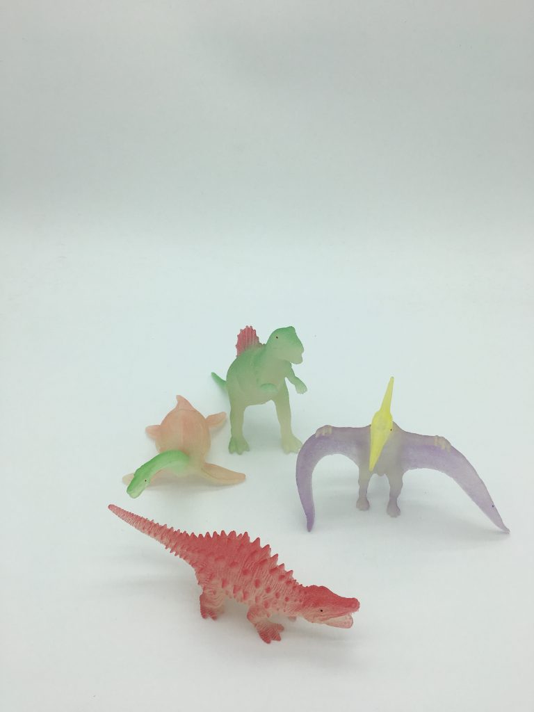Playlearn Glow in the Dark Dianosours (Set of 6)